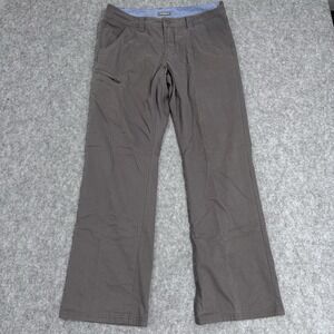 Toad & Co Men's Departure Pants Regular Fit Gray Stretch Chino Organic Size 32